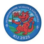 Pembrokeshire woven badge