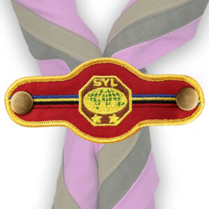 embroidered scout woggle
